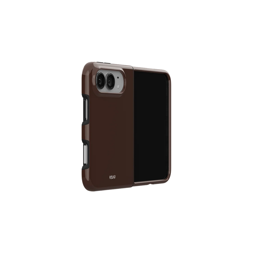 Espresso | Solid Rich Brown iPhone Case