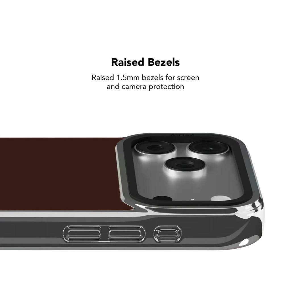 Espresso | Solid Rich Brown iPhone Case