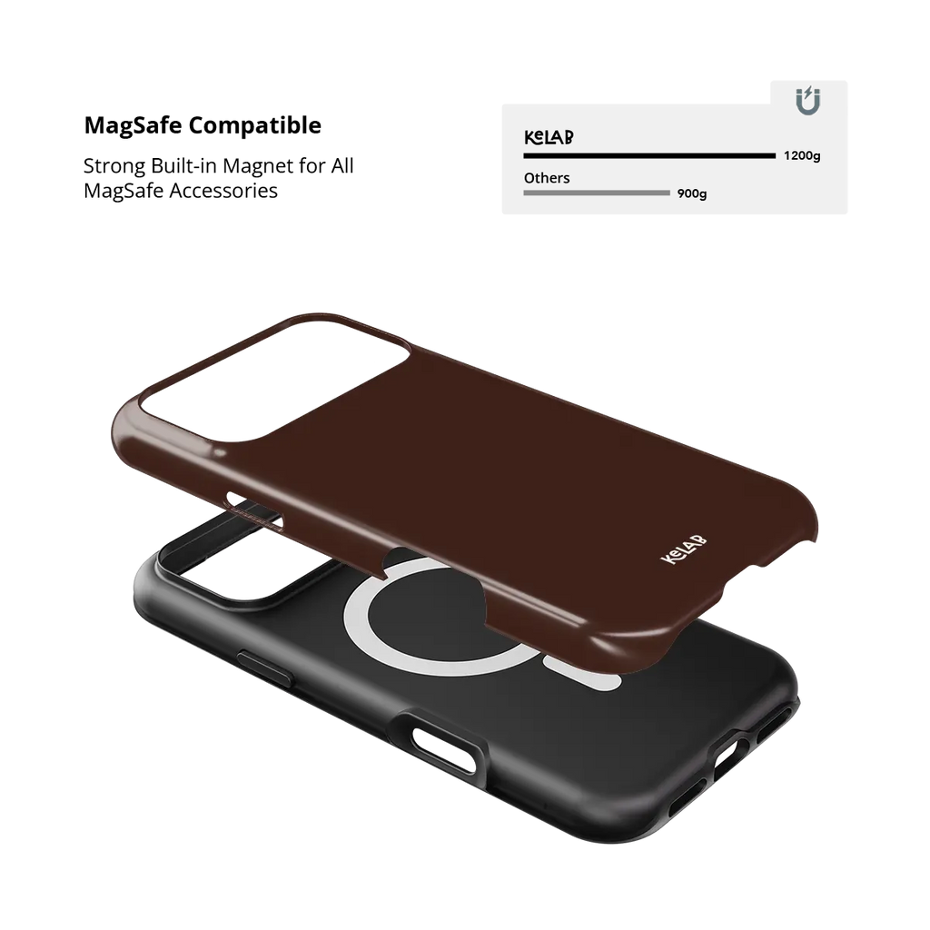 Espresso | Solid Rich Brown iPhone Case