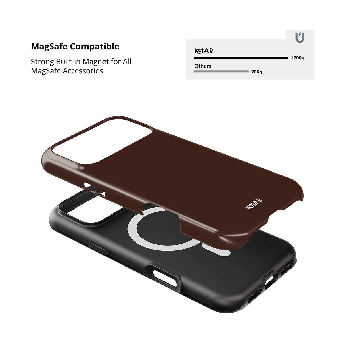 Espresso | Solid Rich Brown iPhone Case