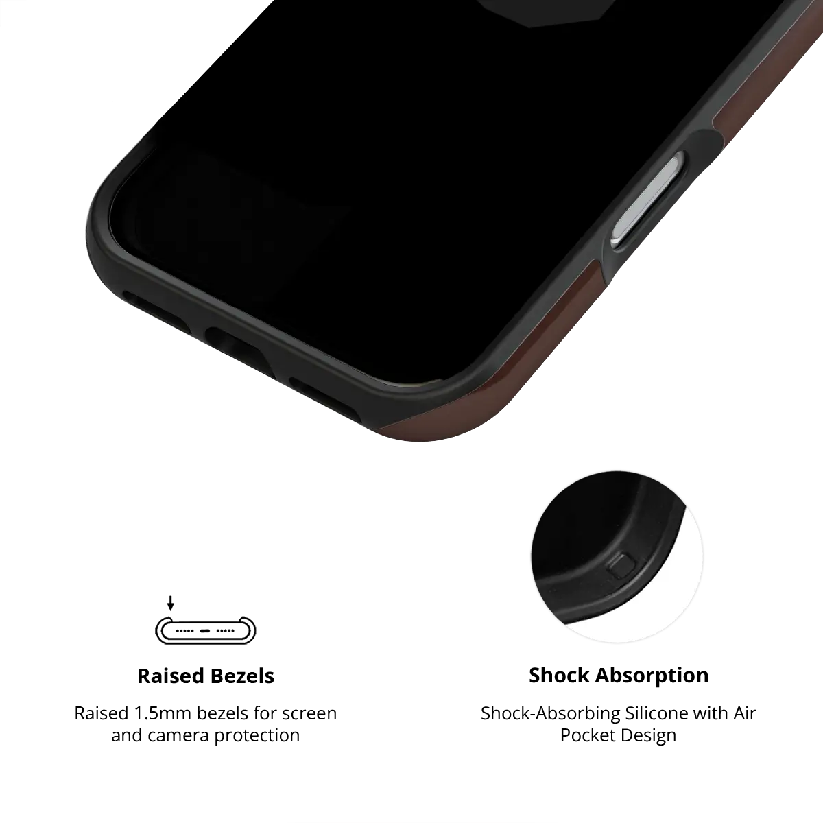 Espresso | Solid Rich Brown iPhone Case