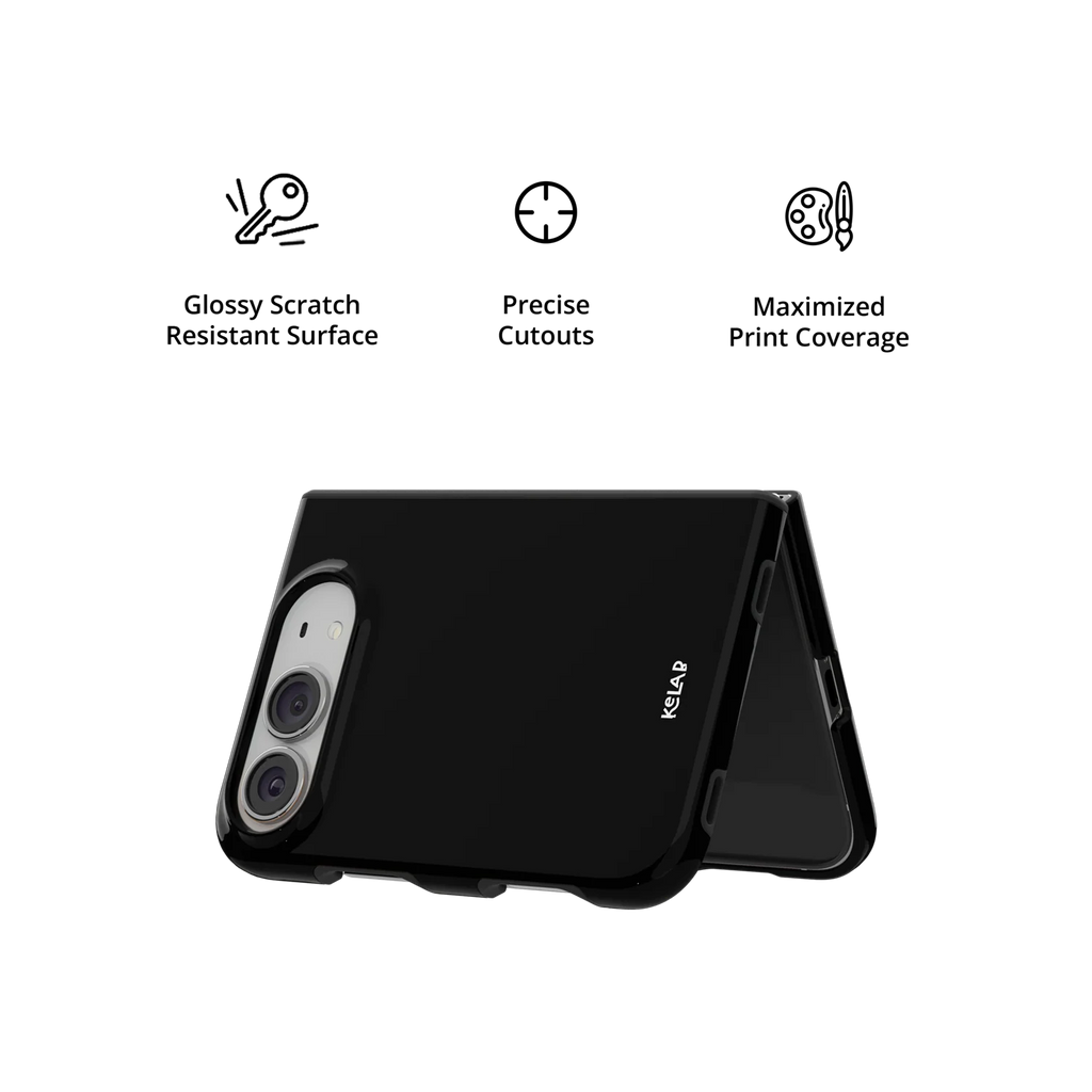 Solid Black | Minimalist Black iPhone Case