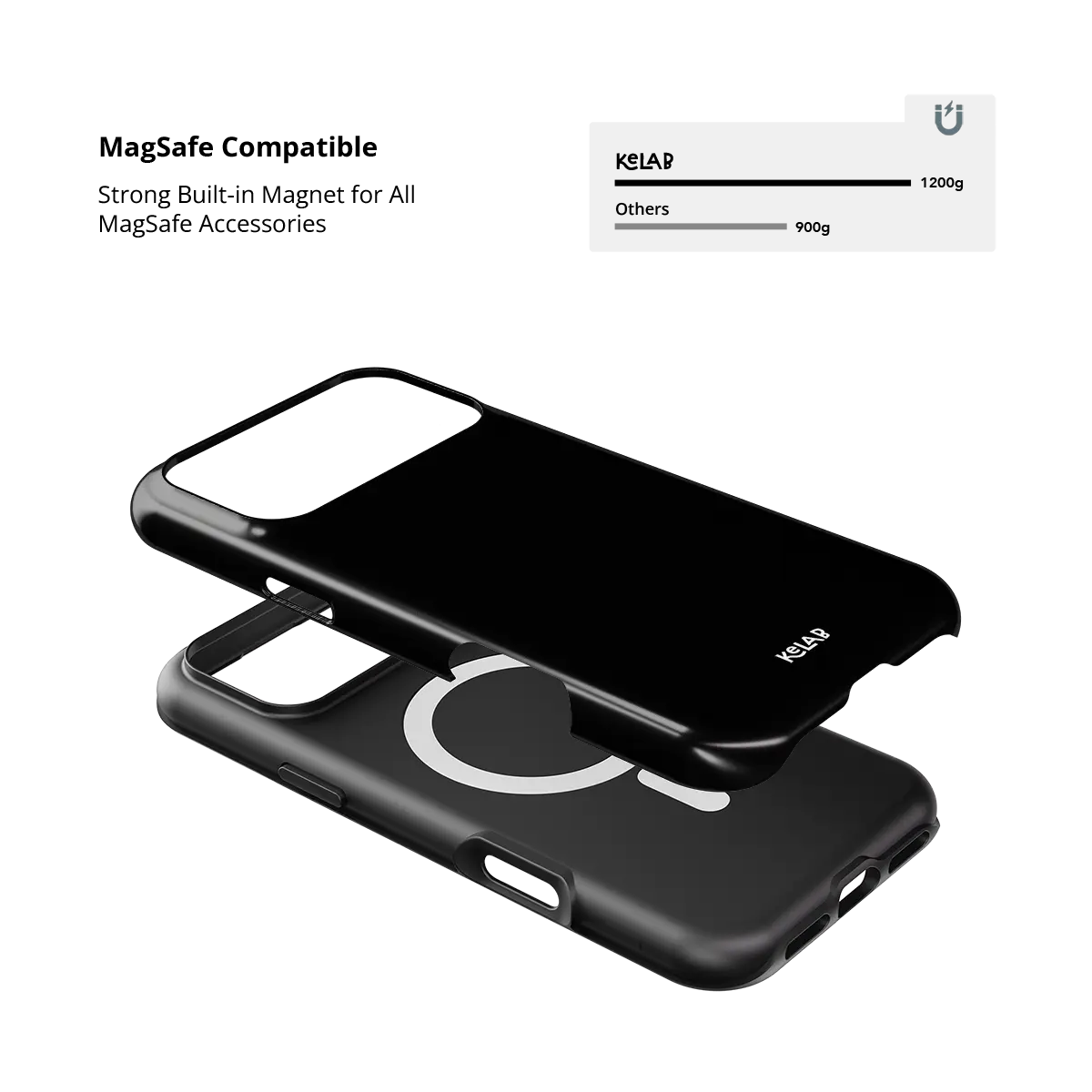 Solid Black | Minimalist Black iPhone Case