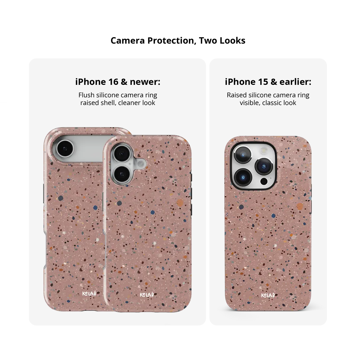 Rose Clay | Pink Paint Splatter iPhone Case