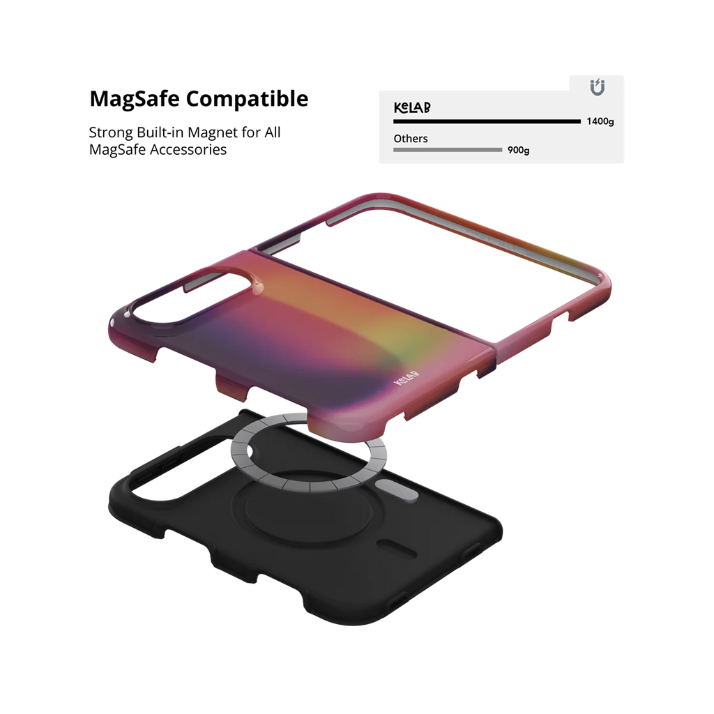 Lucid Ember | Purple Gradient Aura iPhone Case