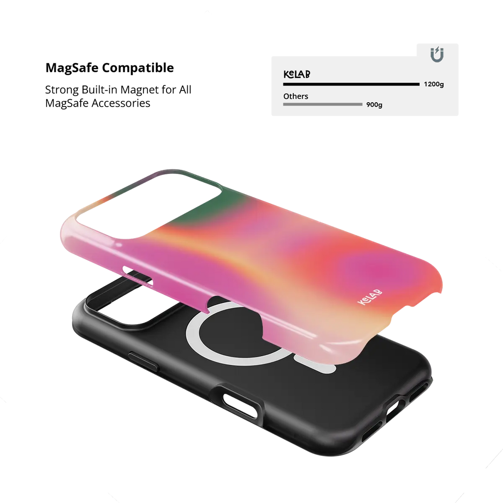 Aurora Pop | Colorful Gradient Aura iPhone Case