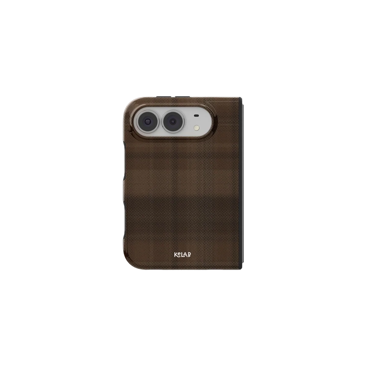 Chestnut | Brown Flannel Plaid iPhone Case