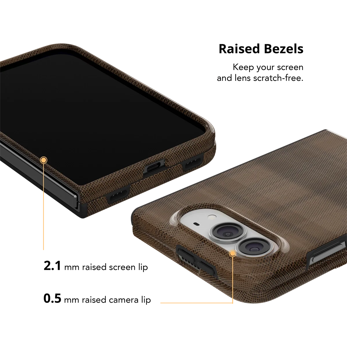 Chestnut | Brown Flannel Plaid iPhone Case