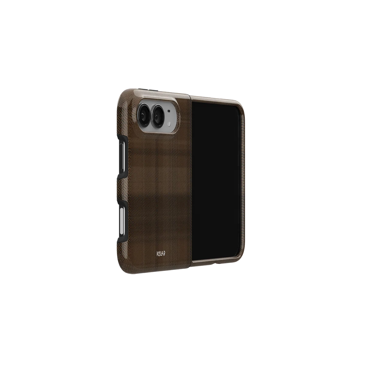Chestnut | Brown Flannel Plaid iPhone Case