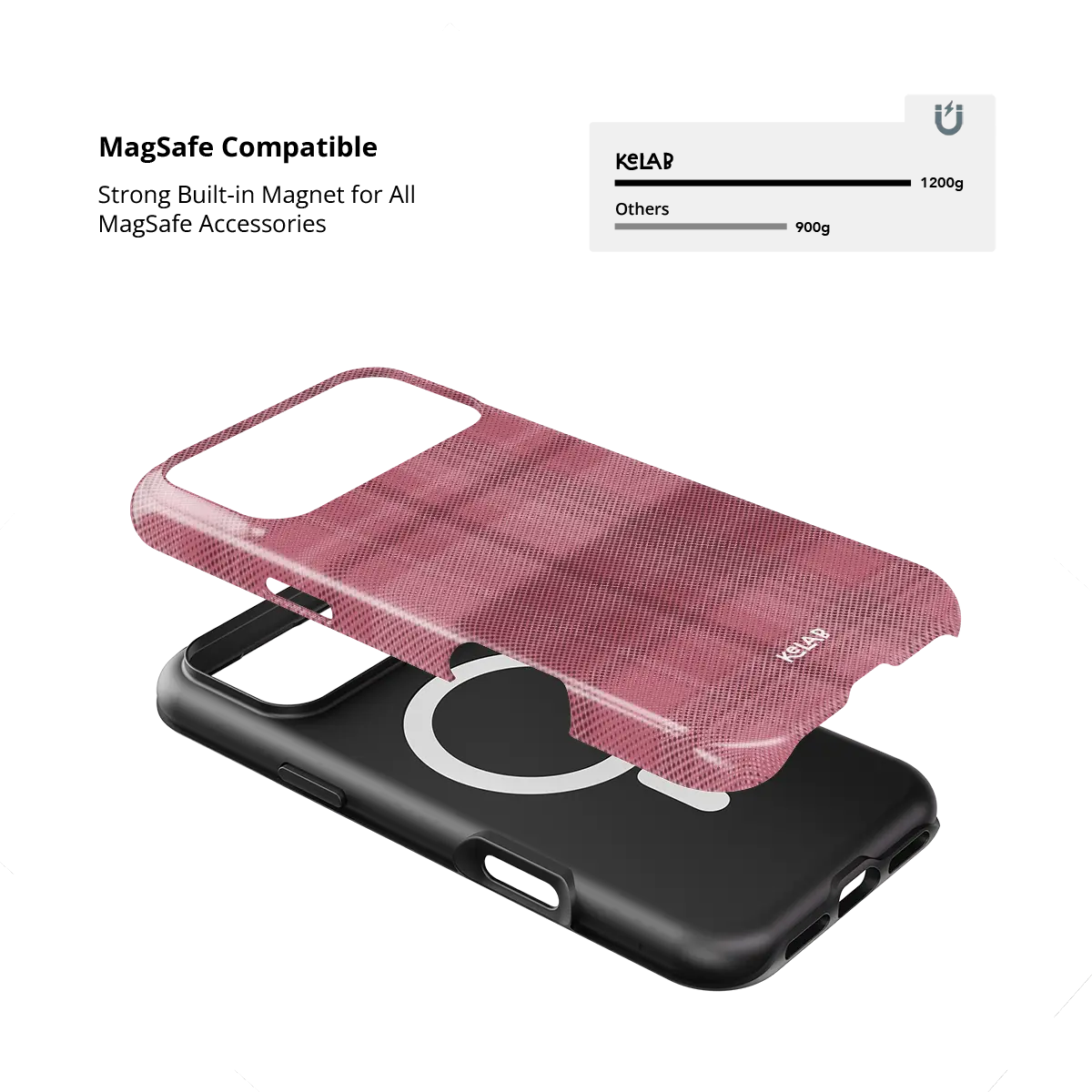 Rosé | Pink Flannel Plaid iPhone Case