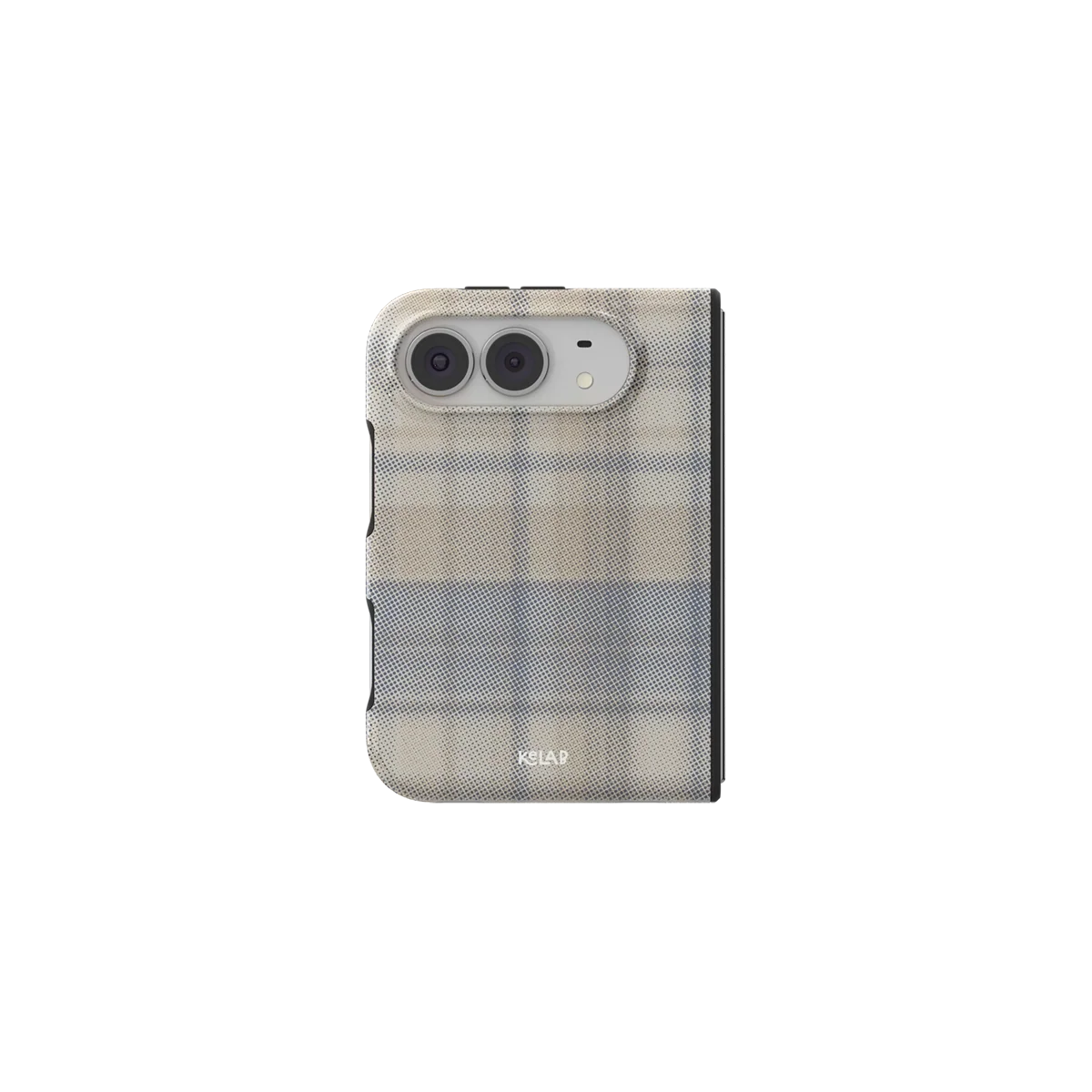 Oatmilk | Beige Flannel Plaid iPhone Case