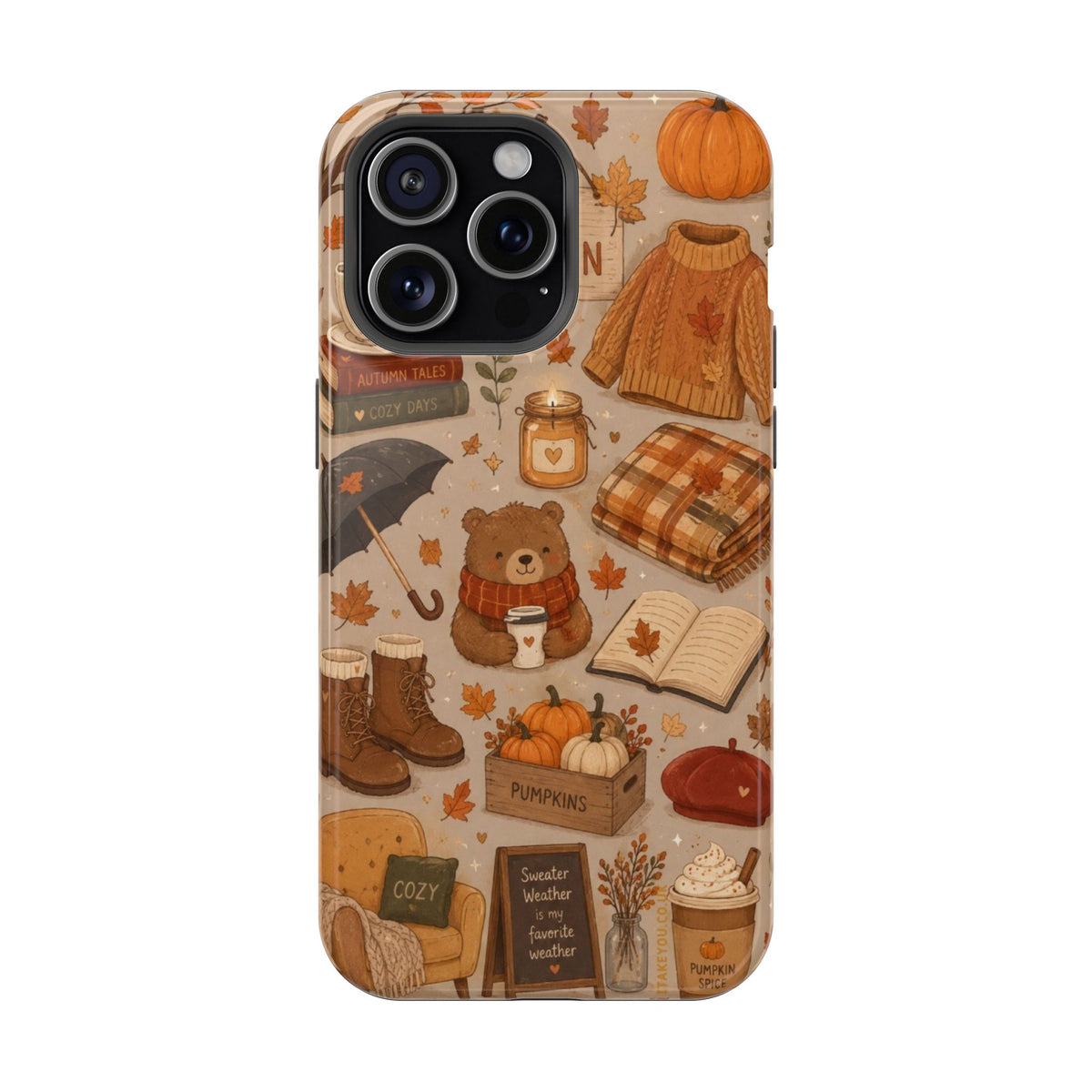 Cozy Autumn Magnetic Phone Case