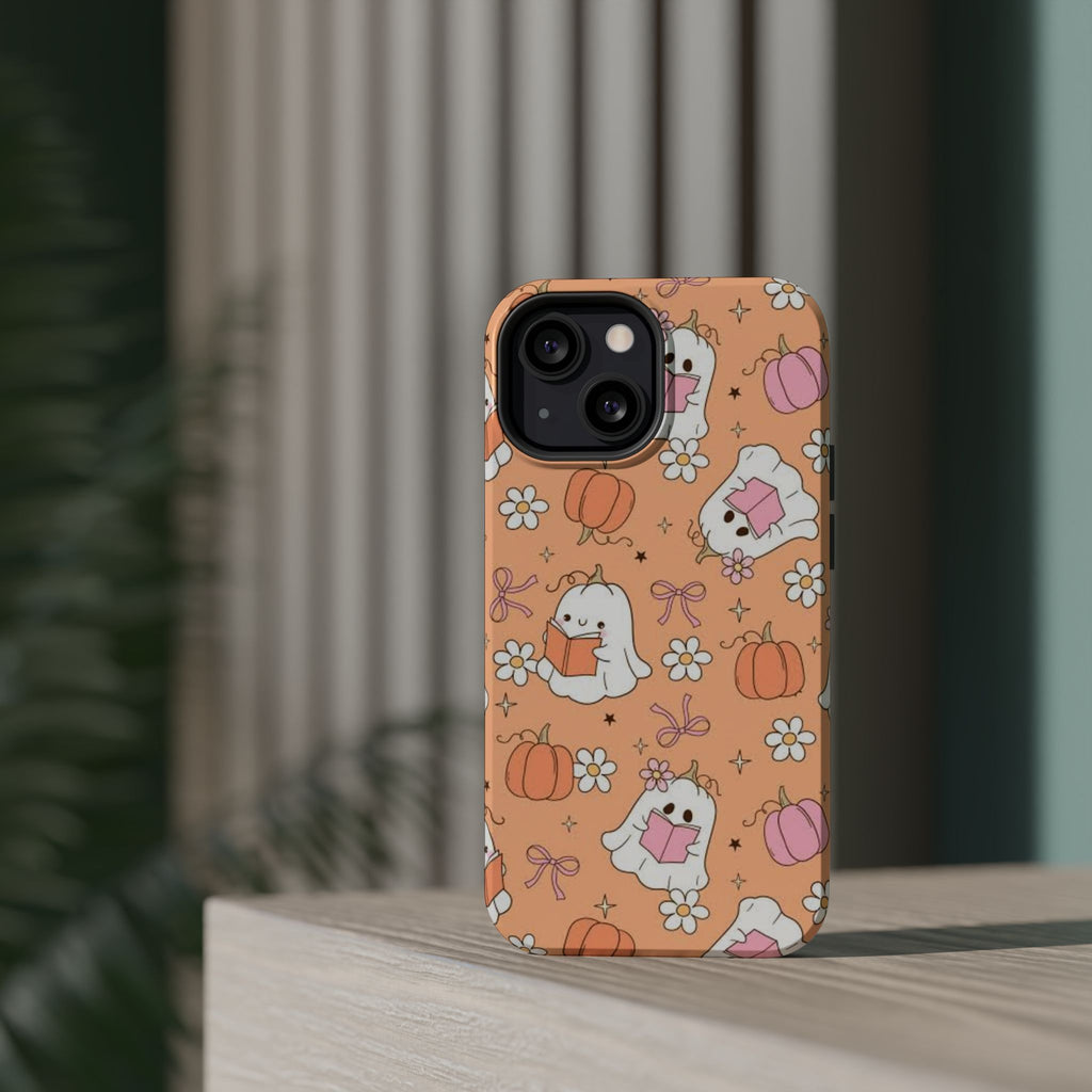 Pumpkin Ghost Magnetic Phone Case