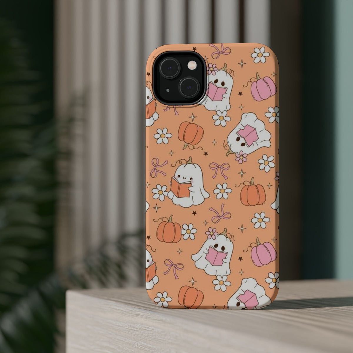 Pumpkin Ghost Magnetic Phone Case