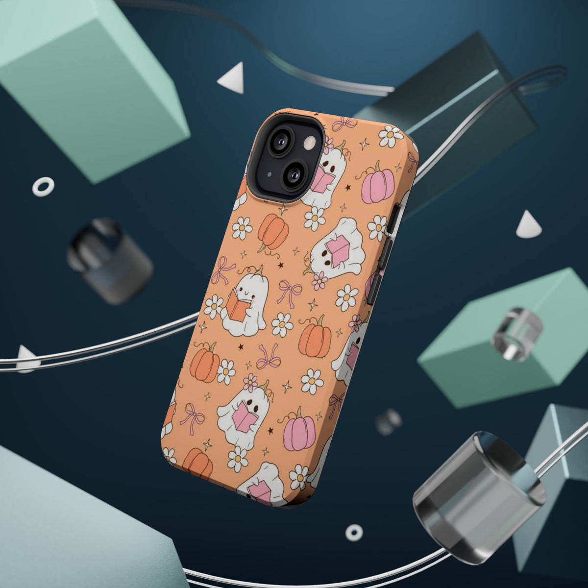 Pumpkin Ghost Magnetic Phone Case