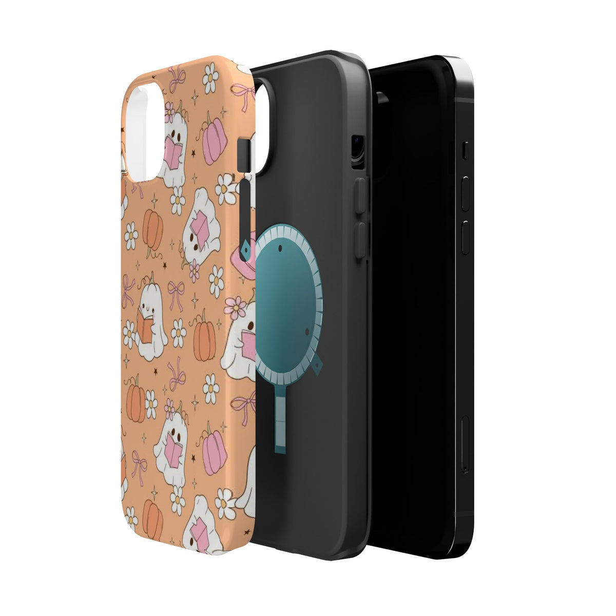 Pumpkin Ghost Magnetic Phone Case
