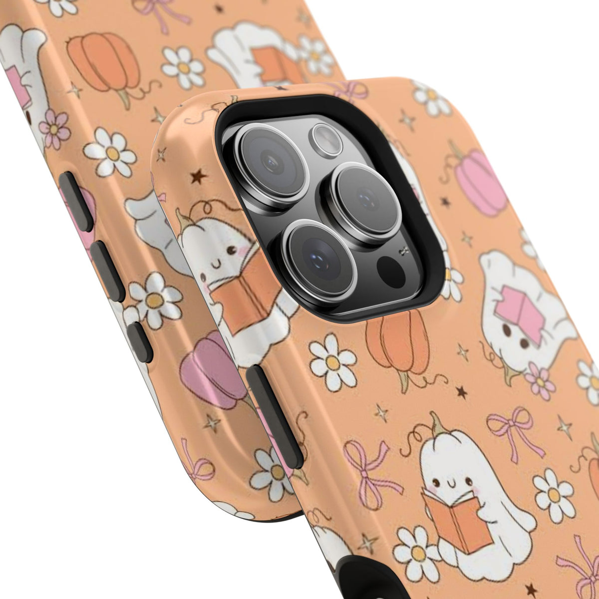 Pumpkin Ghost Magnetic Phone Case
