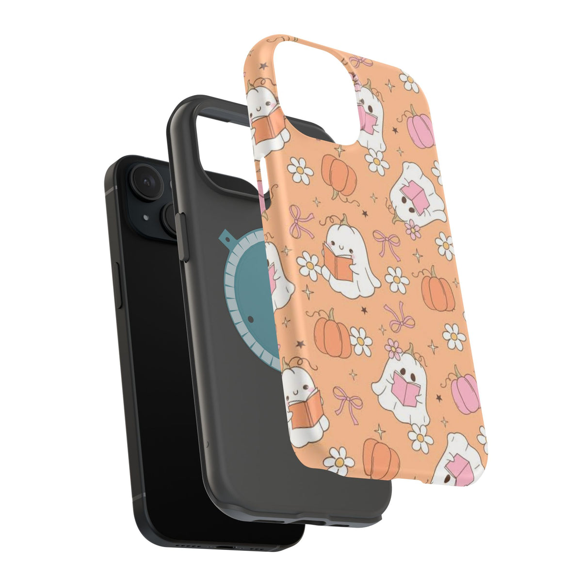 Pumpkin Ghost Magnetic Phone Case