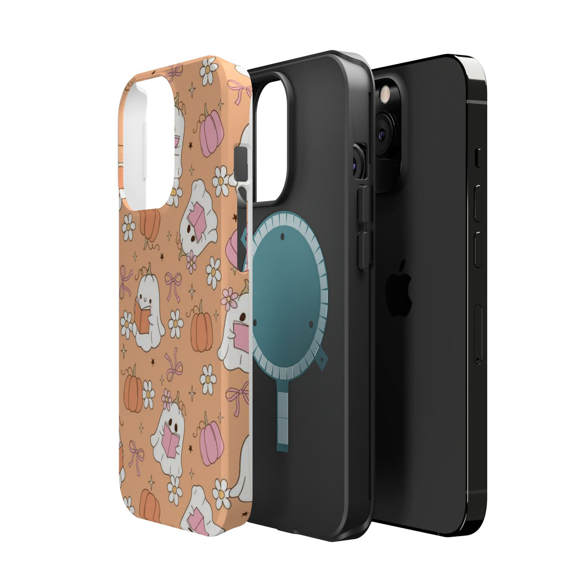 Pumpkin Ghost Magnetic Phone Case