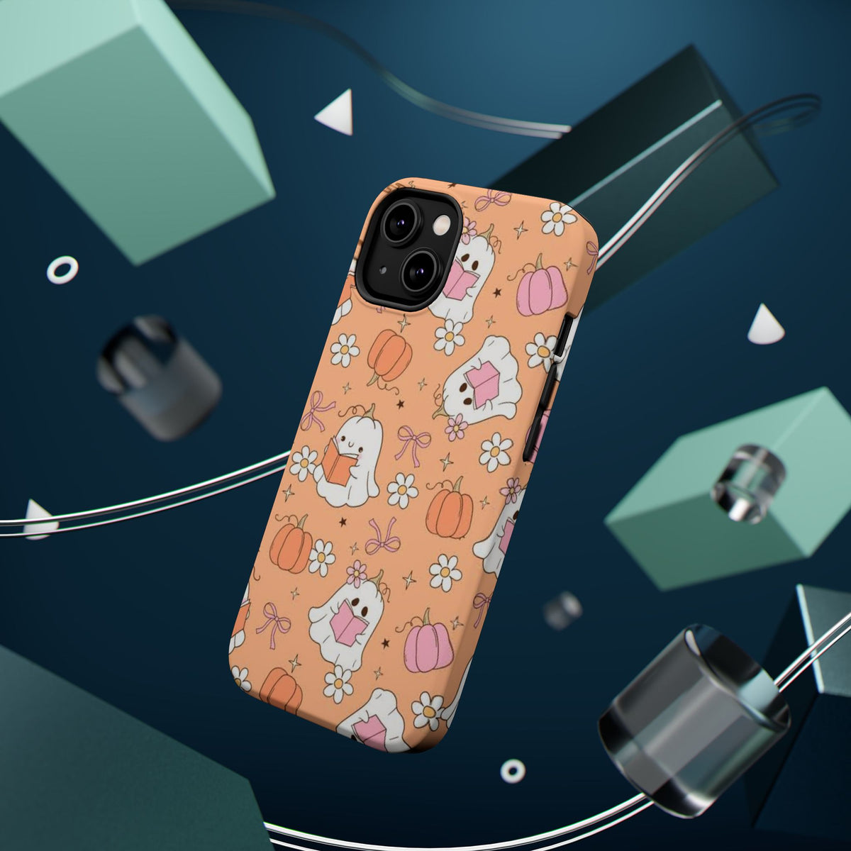 Pumpkin Ghost Magnetic Phone Case