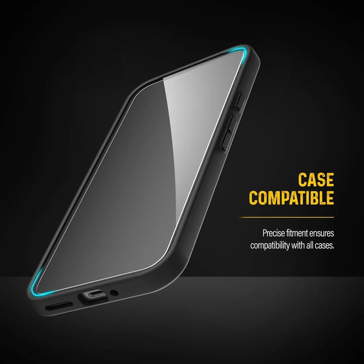 Entronix Clear Screen Protector Compatible with Pixel 6 - 3-Piece Combo