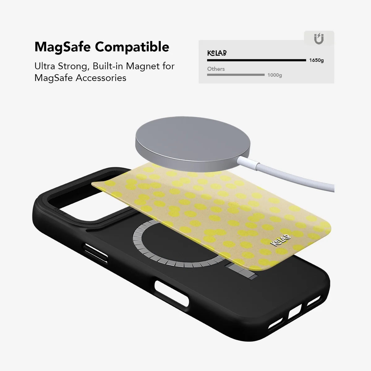 Lemon Drop | Yellow Polka Dot iPhone Case