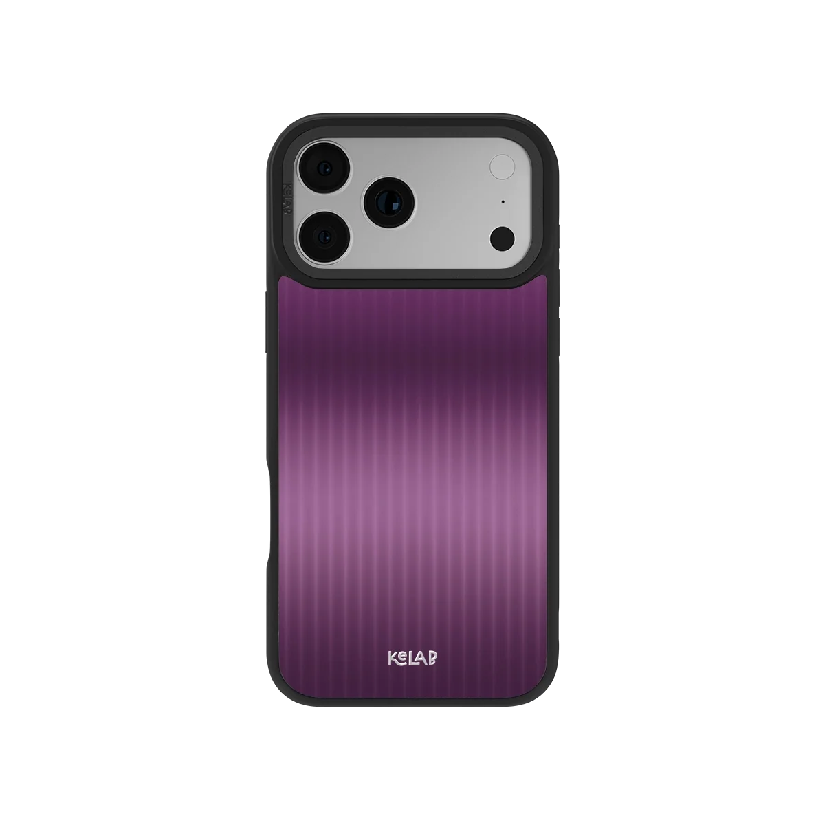 Violet Reverie | Purple Gradient Fluted Glass iPhone Case