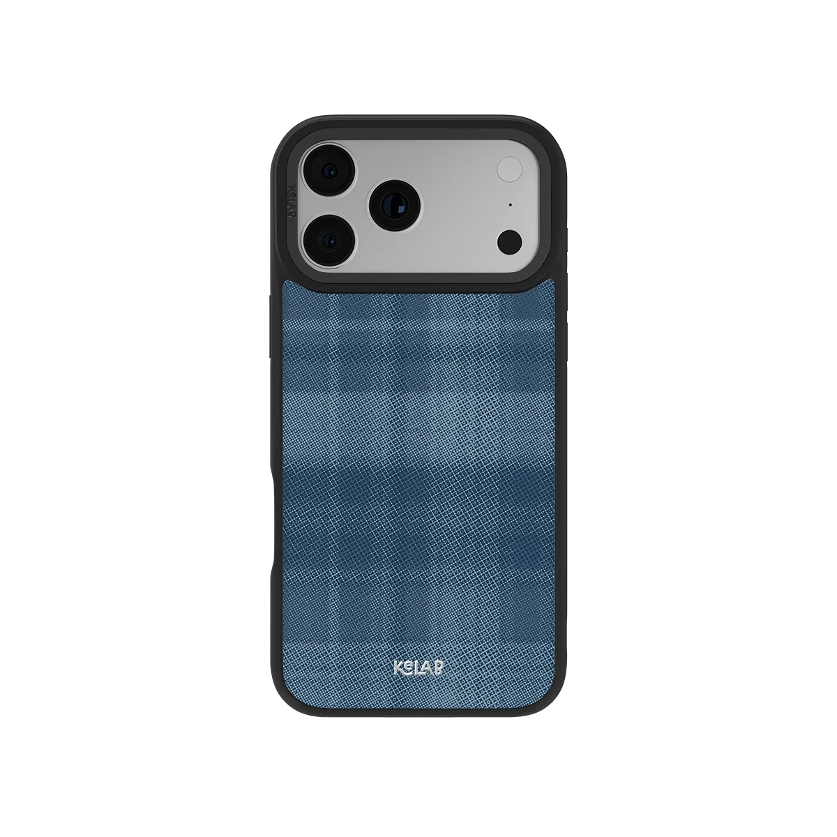 Denim | Blue Flannel Plaid iPhone Case