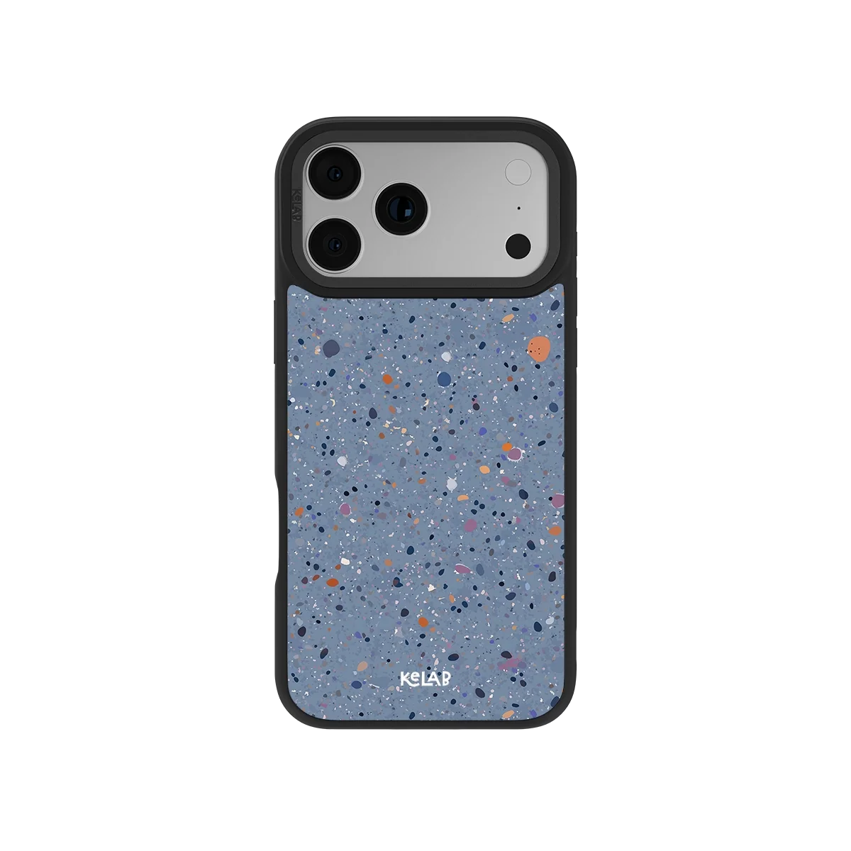 Seaside Drift | Blue Paint Splatter iPhone Case
