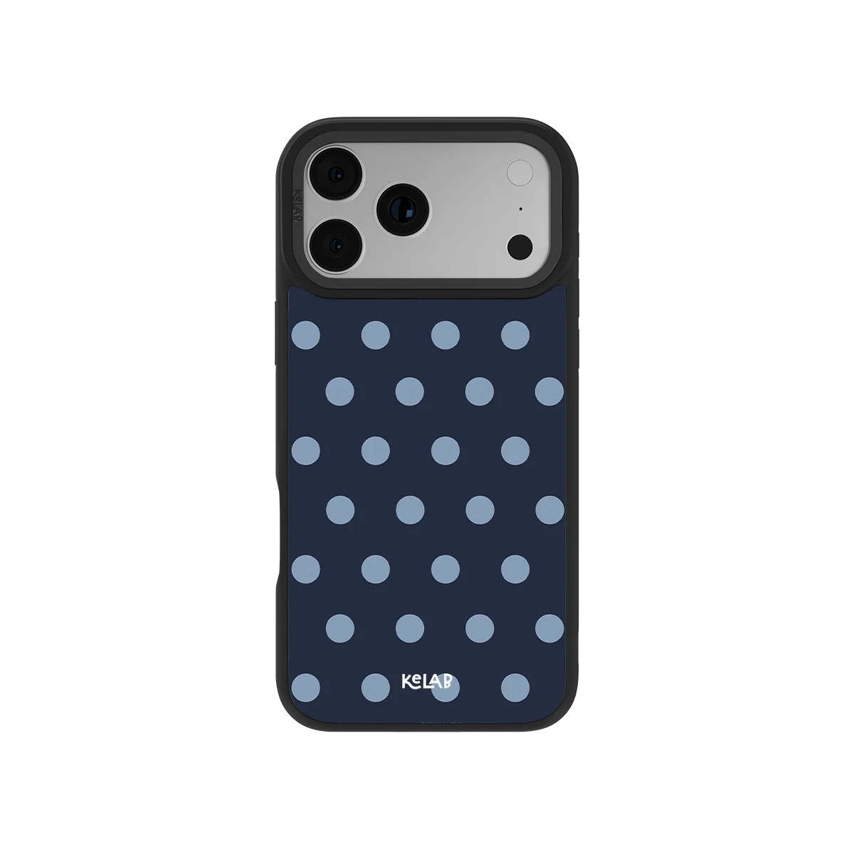 Abyssal Dot | Blue Polka Dot iPhone Case