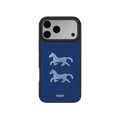 Pegasus Night | Blue Horse iPhone Case