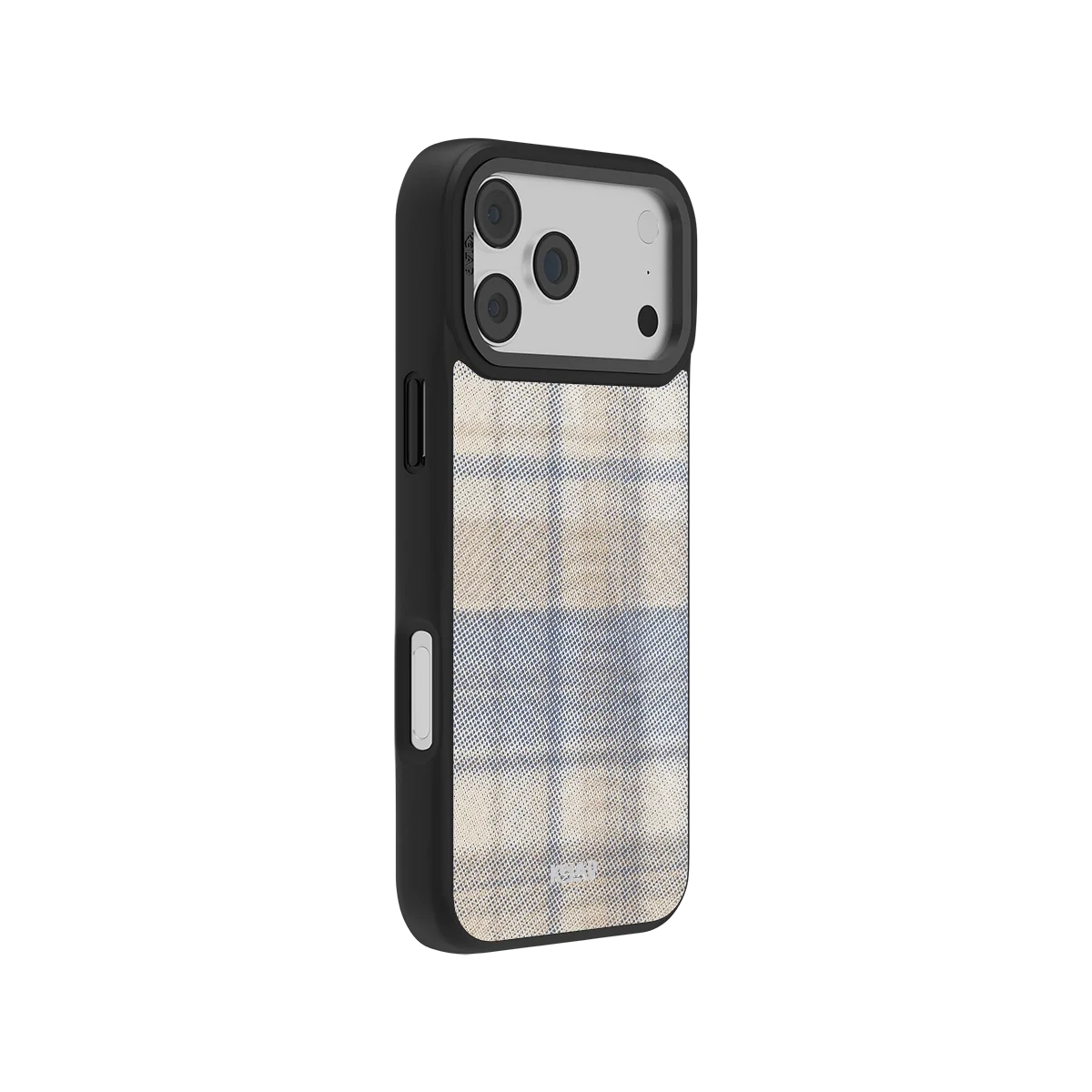 Oatmilk | Beige Flannel Plaid iPhone Case