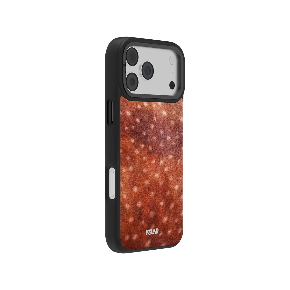 Midnight Fawn | Burnt Orange Deer Print iPhone Case
