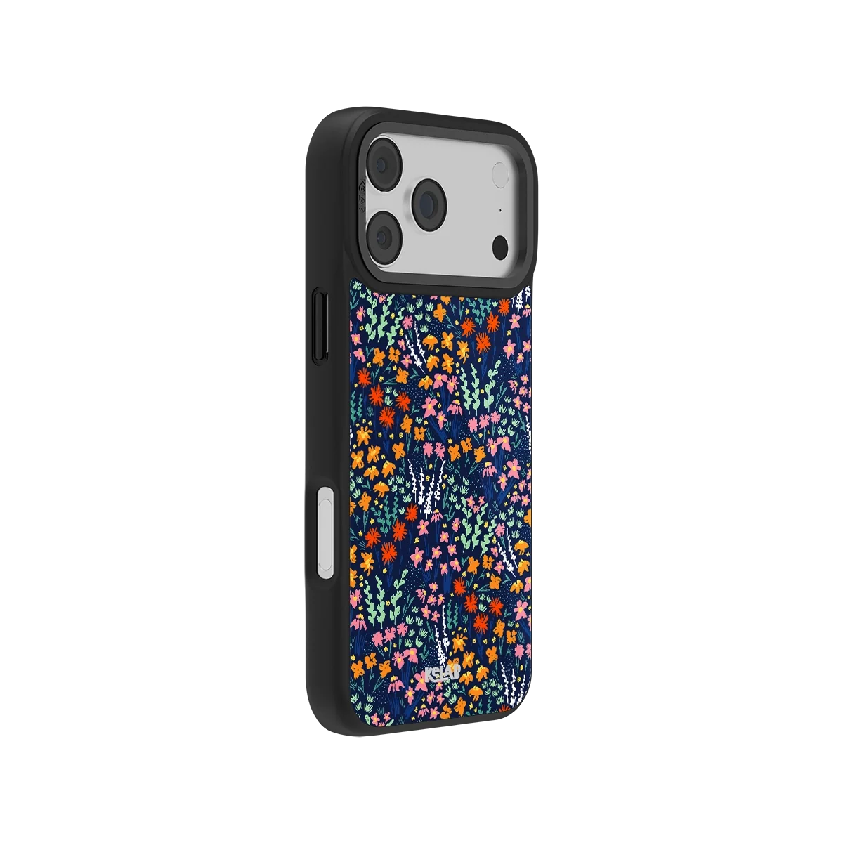 Midnight Meadow | Vibrant Wildflower iPhone Case