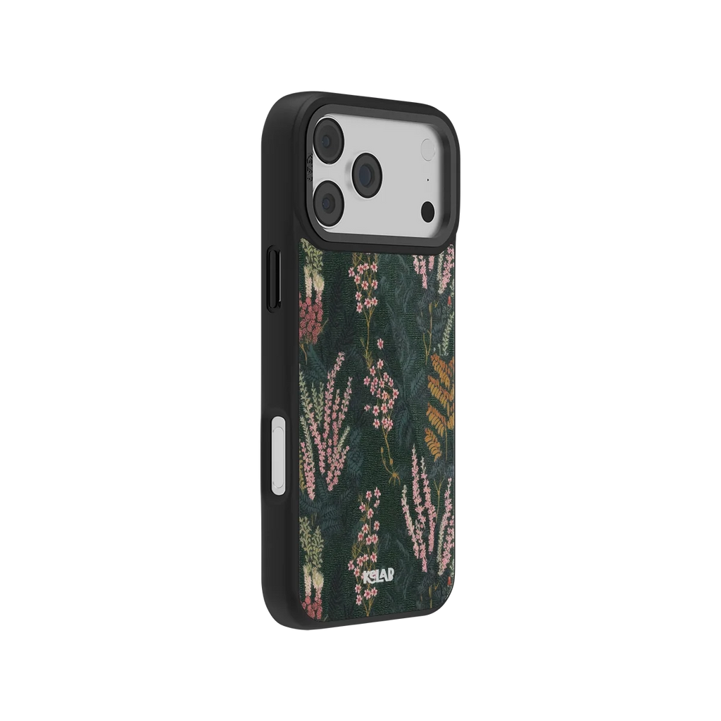 Heather & Hearth | Dark Academia Floral iPhone Case