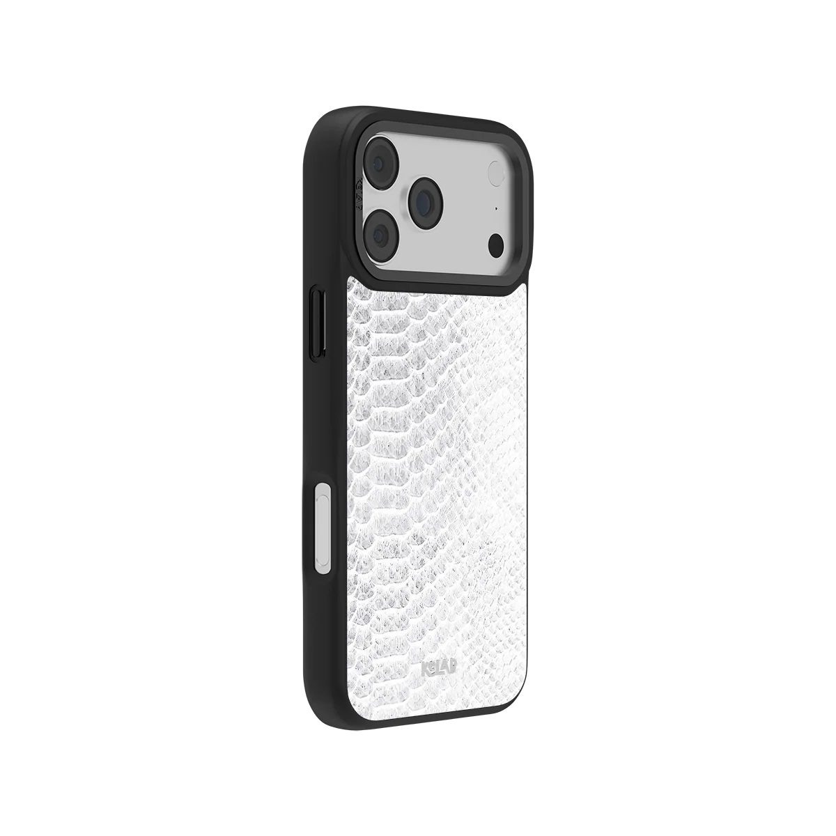 White Venom | Snake Skin Print iPhone Case