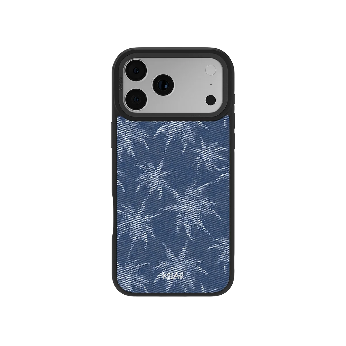Denim Tree | Blue Patterned iPhone Case