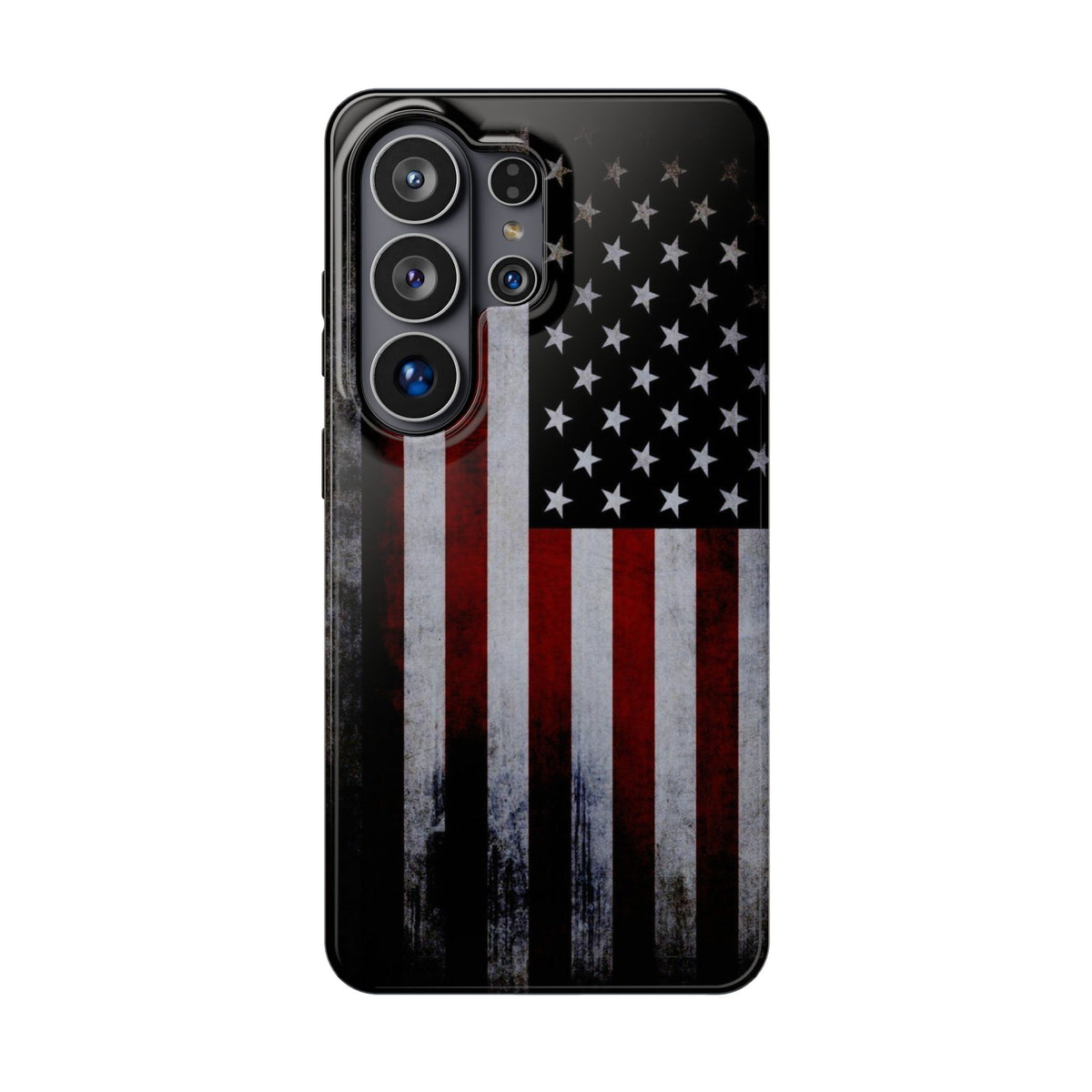 American Flag Magnetic Impact-Resistant Phone Case — Distressed USA Design