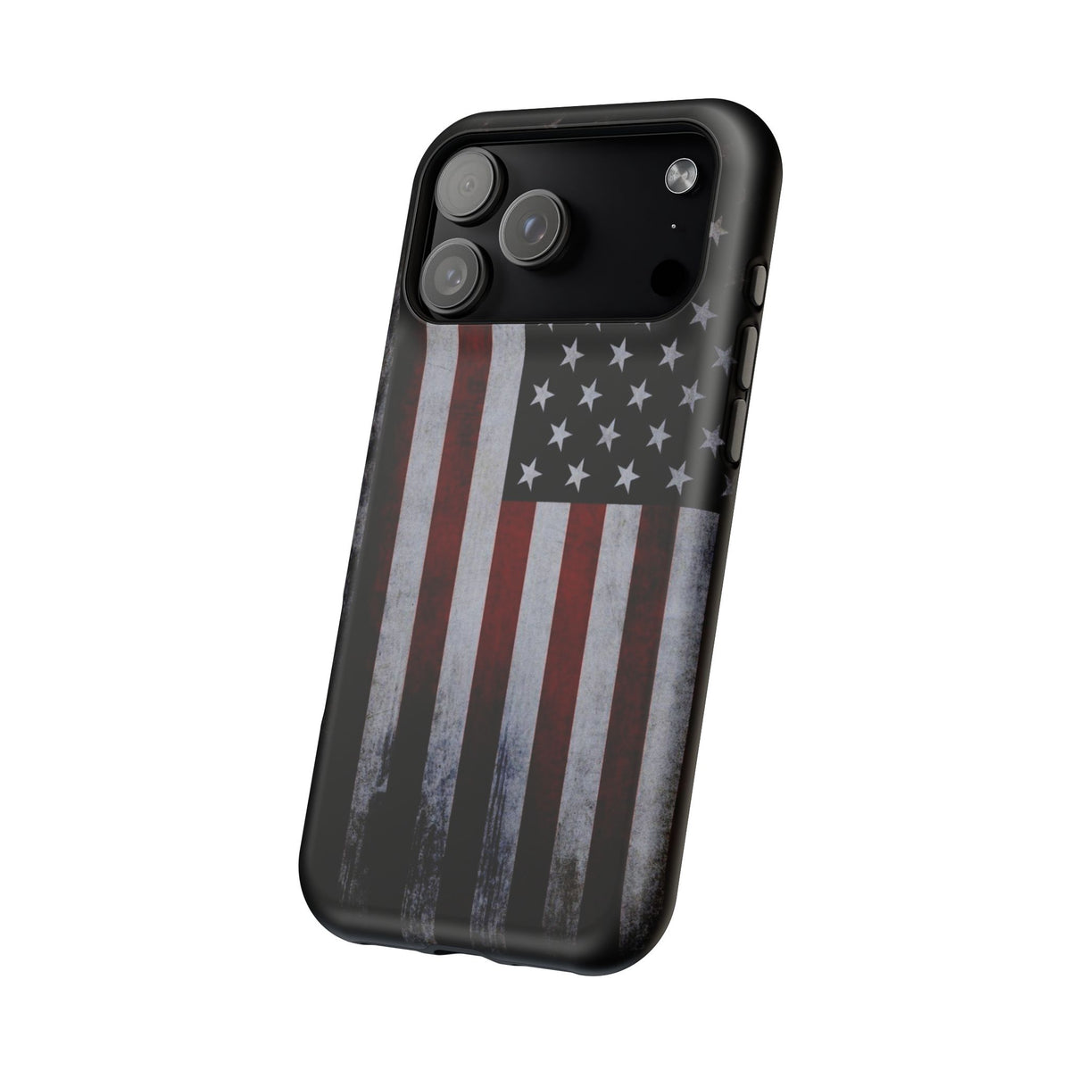 American Flag Magnetic Impact-Resistant Phone Case — Distressed USA Design