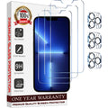 Entronix Clear Screen Protector & Camera Lens Protector Compatible with iPhone 11 Pro - 6-Piece Combo