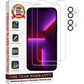 Entronix Clear Screen Protector & Camera Lens Protector Compatible with iPhone 11 - 4-Piece Combo