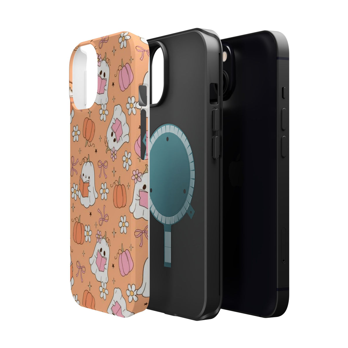 Pumpkin Ghost Magnetic Phone Case