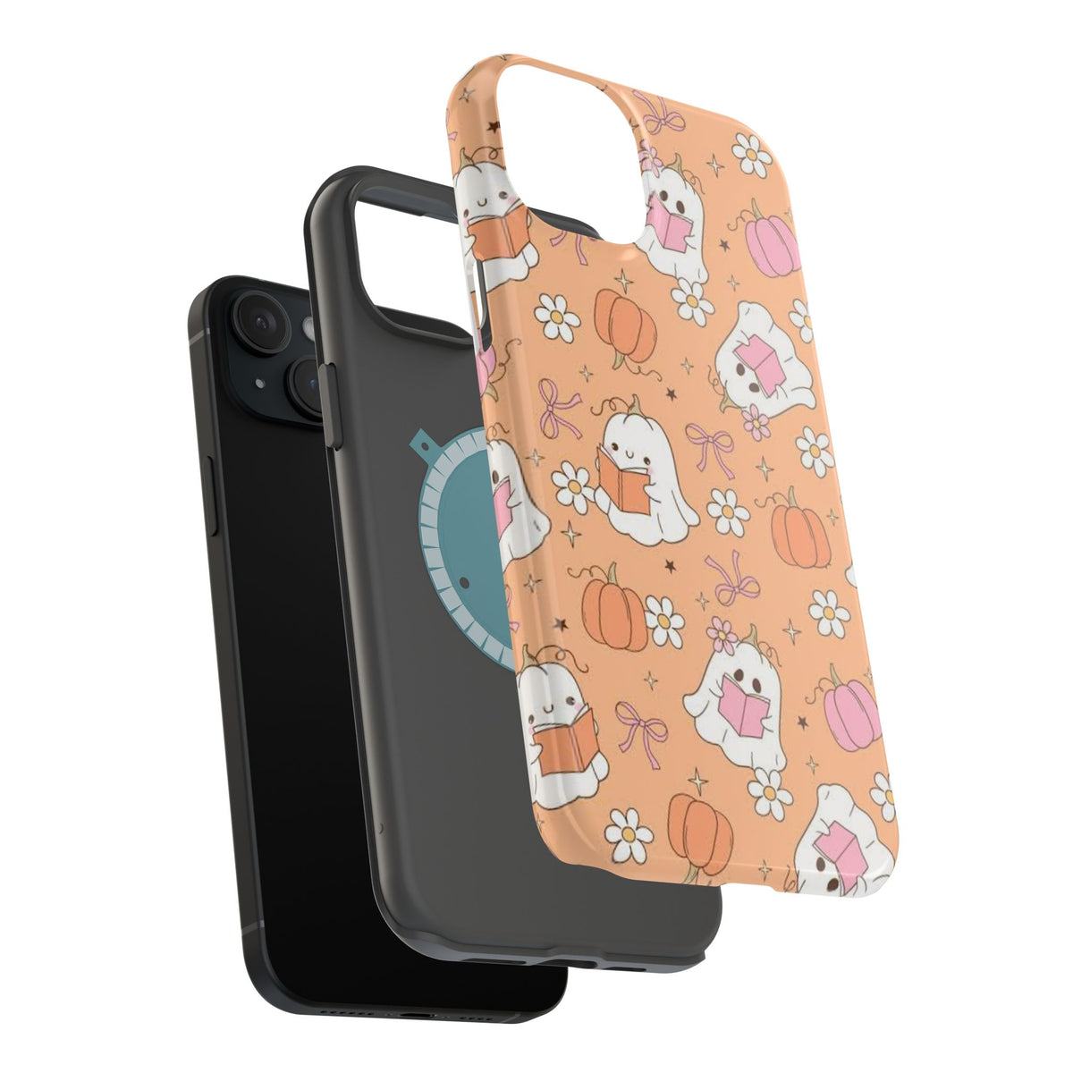 Pumpkin Ghost Magnetic Phone Case