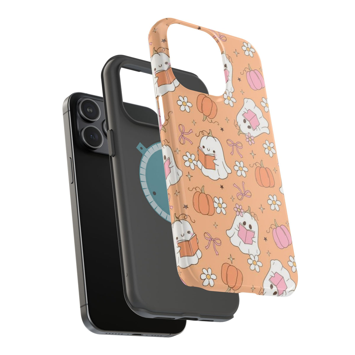 Pumpkin Ghost Magnetic Phone Case