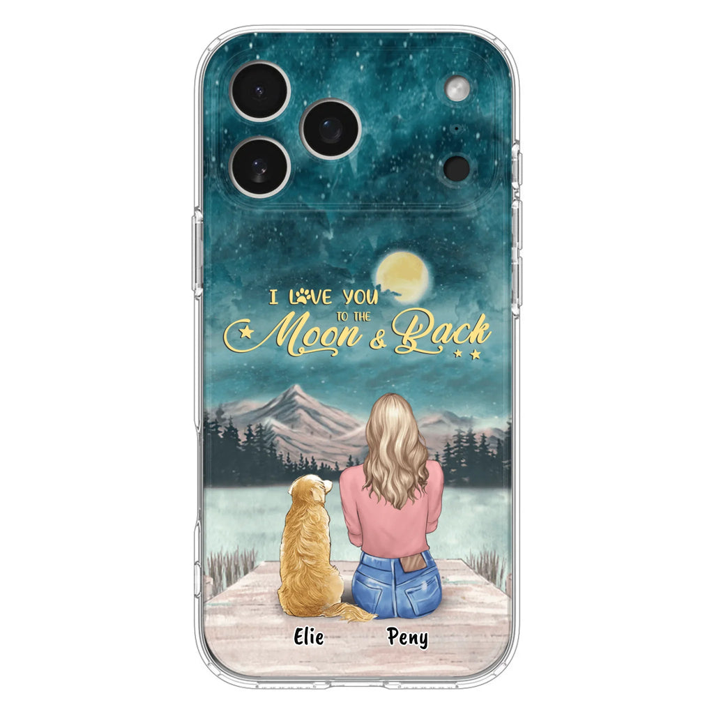 Personalized Pet Mom Phone Case - up to 4 Pets - FD19NO