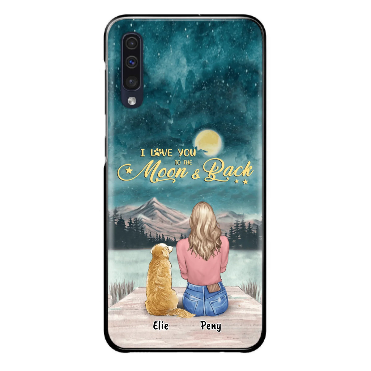 Personalized Pet Mom Phone Case - up to 4 Pets - FD19NO