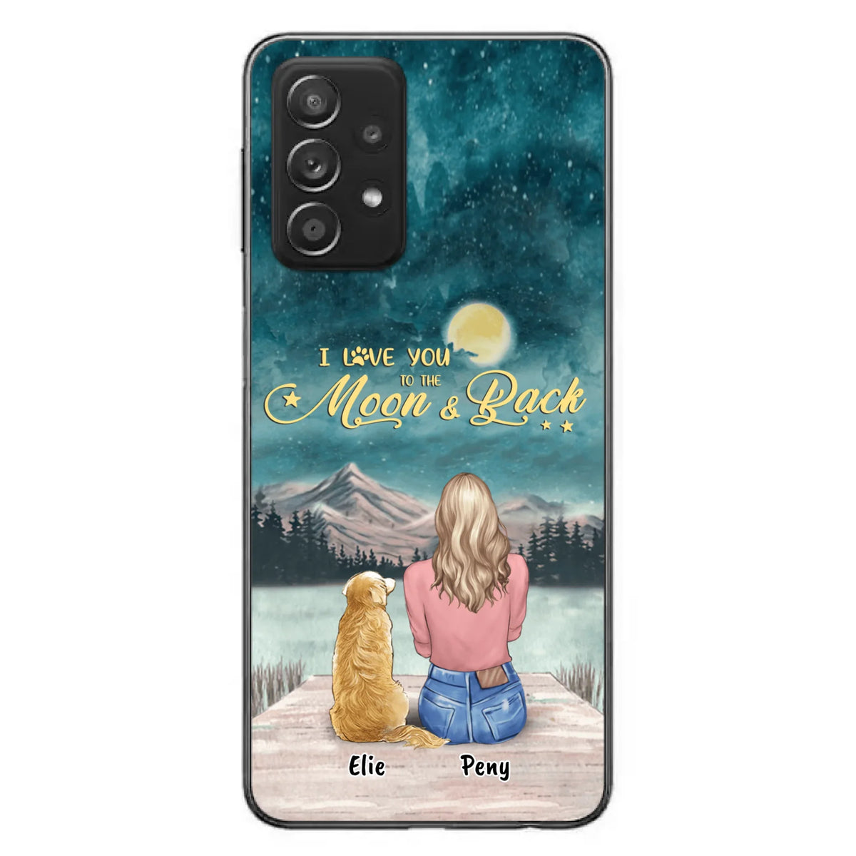 Personalized Pet Mom Phone Case - up to 4 Pets - FD19NO