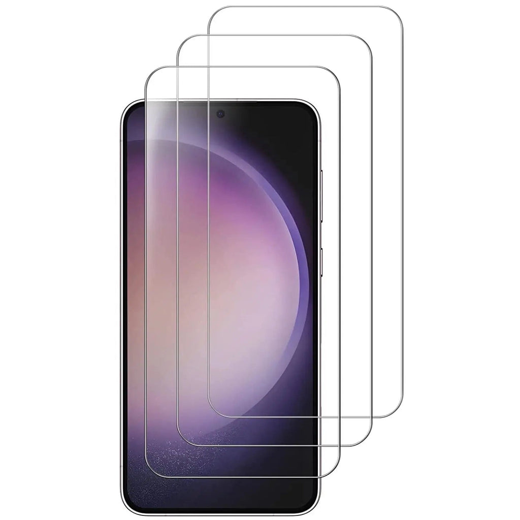 Entronix Clear Screen Protector Compatible with Galaxy A53 - 3-Piece Combo