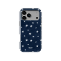 Starglimmer | Deep Blue Hand-Drawn Celestial Star iPhone Case