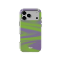 Purple Haze | Y2K Neon Green Abstract Wave iPhone Case